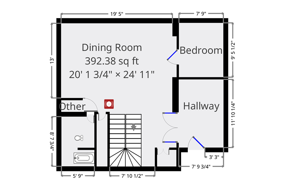 Hold the Fort floor plan